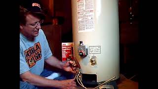 No Hot Water  How to Replace a Thermocouple [upl. by Mandie]