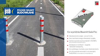 Beton montażowy błyskawiczny  Baumit Gala Fix  BAUMIT [upl. by Rodgers]