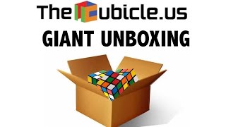 Giant Unboxing from TheCubicleus QiYi thunderclap Yuxin lion and many more [upl. by Emorej]