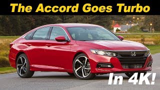 2018 Honda Accord 20T Review  Americas best sedan [upl. by Elok]