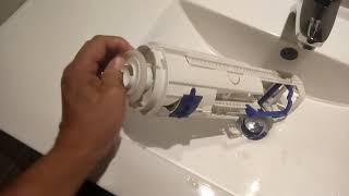 Fix a leaking Geberit toilet flush valve [upl. by Bentlee]