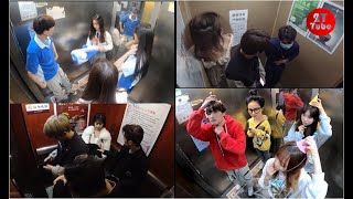 2T Asia Elevator Prank Series 3 Eng Sub [upl. by Culberson]