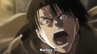 Levi is Furious to See Kenny Kill His Friend  Levi Mikasa vs Kenny Ackerman English Dub [upl. by Chambers]