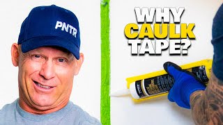 WHY Caulk Your Tape Painting Perfect Lines From A to Z [upl. by Tigdirb]