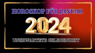 Horoskop für Januar 2024  für jedes Tierkreiszeichen  ein Monat der Möglichkeiten [upl. by Soll]