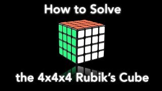 How to Solve the 4x4x4 Rubiks Cube simplest way [upl. by Adamek569]