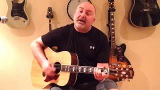 How to Play I Won t Back Down  Tom Petty cover  Easy 4 Chord Tune [upl. by Jorin699]