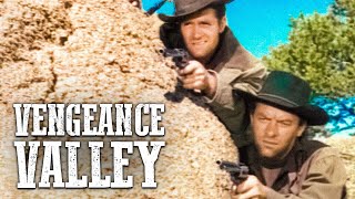 Vengeance Valley  Free Western Movie  Burt Lancaster  Old Wild West Film [upl. by Enirehs]