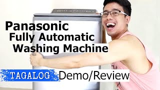 1 PANASONIC Fully Automatic Washing Machine ECONAVI NAFS10X7 Demo Review Philippines Best Brand [upl. by Hyacinthe]