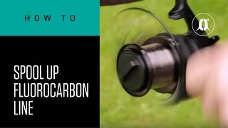 CARPologyTV  How To Spool Up Fluorocarbon Line [upl. by Purdy]