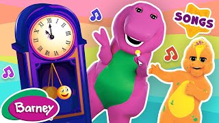 Barney  Hickory Dickory Dock SONG with LYRICS [upl. by Bailey]