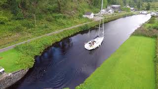 Sailing Scotland Crinan Canal [upl. by Maxantia]