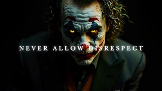 Never allow disrespect [upl. by Kuo]