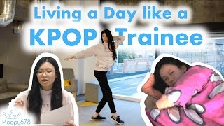 I trained like a KPOP idol for a day almost died [upl. by Jemima]