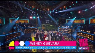 Wendy Guevara ganadora de La Casa de los Famosos México [upl. by Sheley]