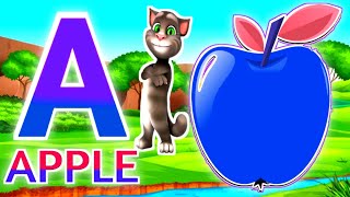 Phonics Song 2 with TWO Words in 3DA For Airplane  ABC Alphabet Songs with Sounds for Children [upl. by Annaed]