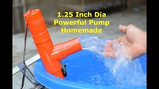 How to make Powerful Water Pump  Homemade High Pressure Pump [upl. by Nappy997]