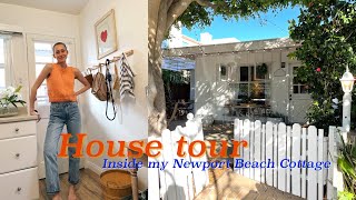 House Tour  Inside my Newport Beach Cottage [upl. by Assennej]