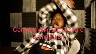 Coryxkenshin Jump scare Compilation HORROR GAMES [upl. by Arel4]