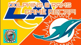 Dolphins  Rams recap LIVESTREAM [upl. by Redliw]