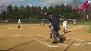 Softball Muhlenberg Sweeps Ursinus [upl. by Nauqal]