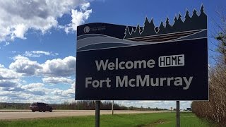 Driving through Fort McMurray [upl. by Aracaj]