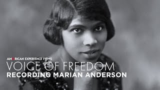 Recording Marian Anderson  Voice of Freedom [upl. by Shieh480]