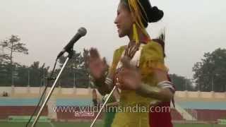 Cultural ambassadors of northeast India Tetseo Sisters present O Rhosi [upl. by Meluhs]