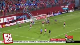 Trabzonspor 4  2 Derry City Maçın Özeti 18072013 [upl. by Bennink]