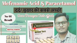 Meftal forte tablet  Mefenamic Acid and paracetamol tablet  Mefkind forte tablet In Hindi [upl. by Nylra]