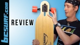 Loaded Dervish Longboard Review  BCSurfcom [upl. by Urson]