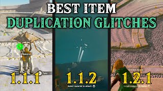 BEST ITEM DUPLICATION Glitches in EVERY VERSION of Tears of the Kingdom [upl. by Stirling810]