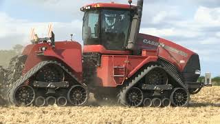 CASE IH 600 QUADTRAC AND McCONNEL SHAKAERATOR SUBSOILER [upl. by Eyma839]