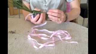 DIY Tutoriel  Fuseaux de lavande [upl. by Eilitan]