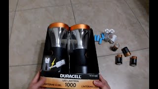 DURACELL 1000 LUMEN LANTERNS  Costco [upl. by Hentrich]