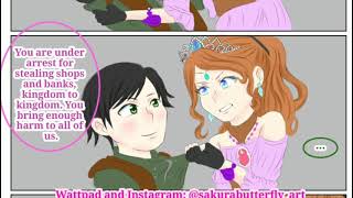 The Princess and the Prince of Thieves  Other Hugfia AU Hugo X Sofia [upl. by Osrit]