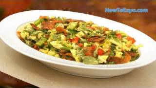 AUTHENTIC Fattoush Salad Recipe Fattoush Recipe Video [upl. by Aram]