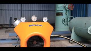 HATLAPA AIR COMPRESSOR TYPE L20 [upl. by Rohn834]