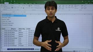 MS Excel  Advanced Table [upl. by Lashoh]