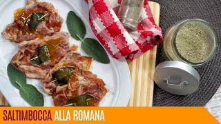 Saltimbocca alla romana ricetta facile e veloce  Le video ricette di Lara [upl. by Moreen615]