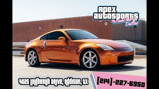 2003 Nissan 370Z Touring 6mt  FOR SALE [upl. by Llerrat]