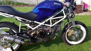 Ducati monster 900ie sound [upl. by Assenej]