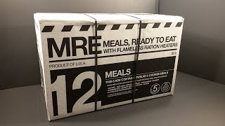 2017 Meal Kit Supply MRE Review Meal Ready To Eat Best Civilian Meal Ready to Eat Taste Test [upl. by Tay]