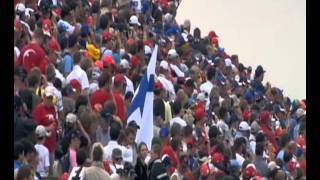 Magny Cours 2007 F1 GP Parc Ferme Podium [upl. by Albric596]