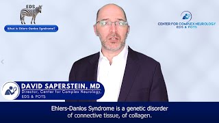 ✨What is EhlersDanlos Syndrome by Dr David Saperstein🦓 [upl. by Anegroeg]