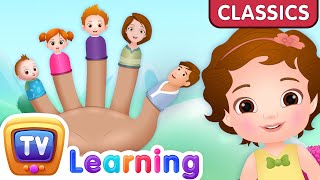 The Finger Family Song  Kids Songs and Learning Videos  ChuChu TV Classics kidssongs [upl. by Adnorrahs557]