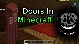 Playing Doors in Minecraft [upl. by Nabru983]