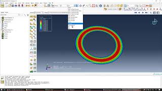 Abaqus Tutorial Axisymmetric spinning disc [upl. by Dilahk874]