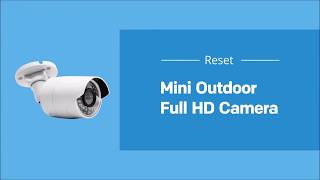 How to reset outdoor HD camera [upl. by Uoliram]