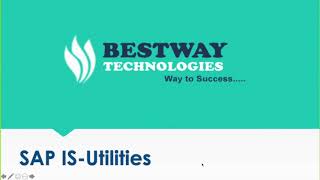 SAP ISU  Utilities Online Training  SAP ISU training Videos [upl. by Eignav]